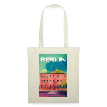 Lonely House à Berlin Affiche de voyage Rétro - Sac en tissu - nature - Devant