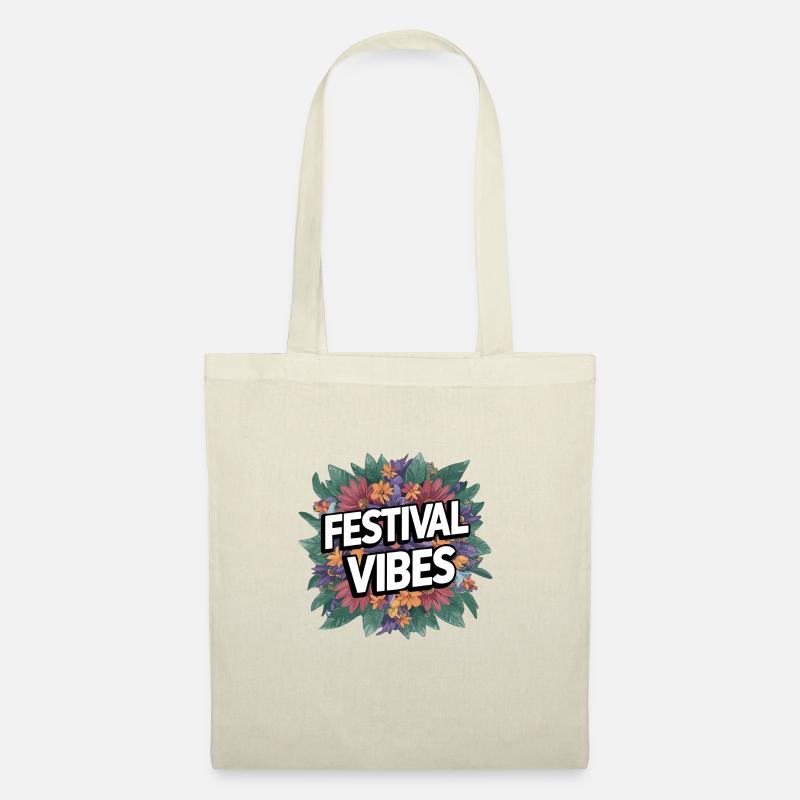 Festival Vibes - Stoffbeutel - Natur