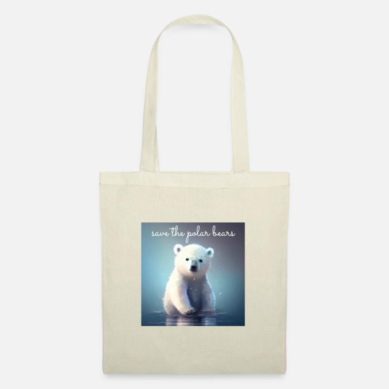 save the polar bears - Stoffbeutel - Natur