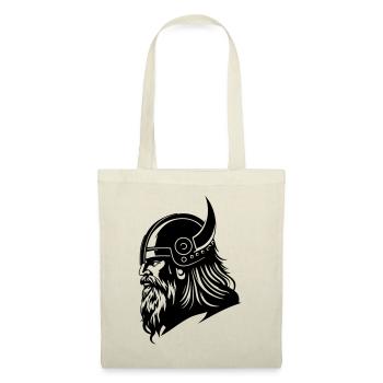 Viking Head Viking Warrior - Tote Bag - nature - Front