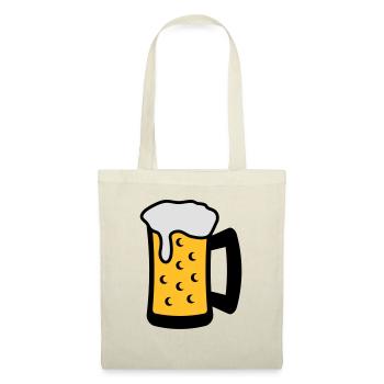 Beer Glas - Stoffbeutel - Natur - Vorne