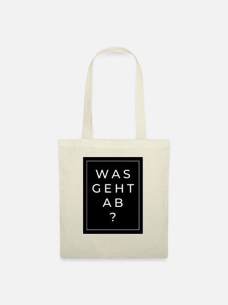 Was geht ab? - Stoffbeutel - Natur