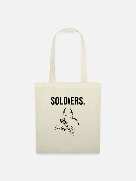 soladat black - Stoffbeutel - Natur