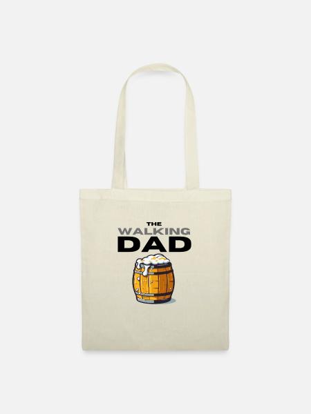 Walking Dad - Stoffbeutel - Natur