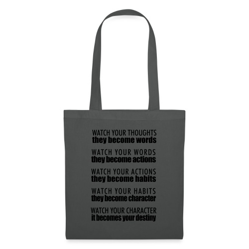 watch your thoughts - Tote Bag