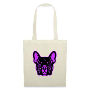 French Bulldog Dog Head - Tote Bag - nature - Front