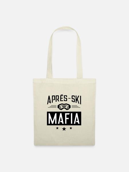 Apres Ski Mafia Spruch - Stoffbeutel - Natur