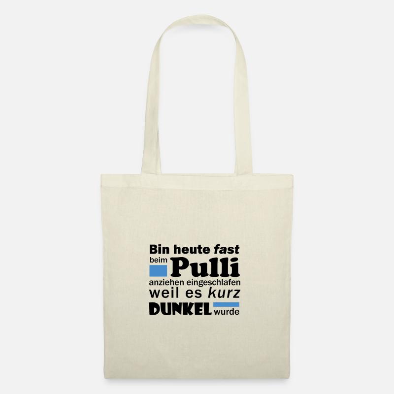 Montag Morgen Pullover - Stoffbeutel - Natur