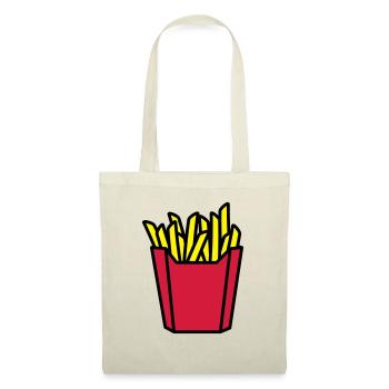 fastfood_french_fries_3c - Tote Bag - nature - Front