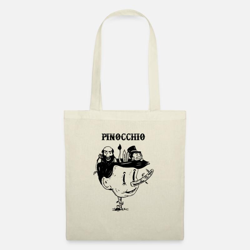Pinocchio - Stoffbeutel - Natur