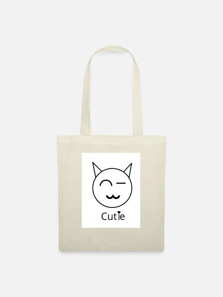 Cutie - Stoffbeutel - Natur