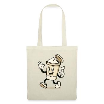Cream Mug Comic - Tote Bag - nature - Front