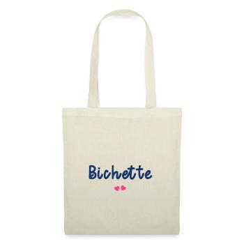 bichette - Sac en tissu - nature - Devant