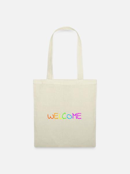 Welcome - Stoffbeutel - Natur