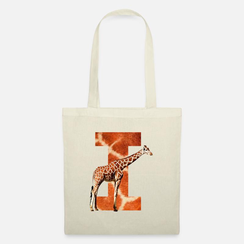 giraffe i - Stoffbeutel - Natur