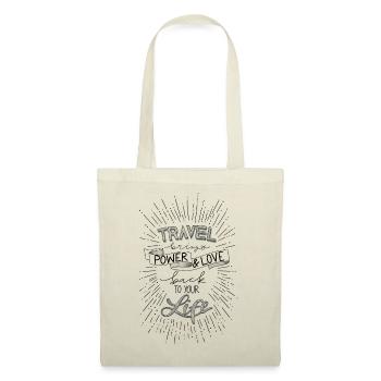 Travel - Stoffbeutel - Natur - Vorne