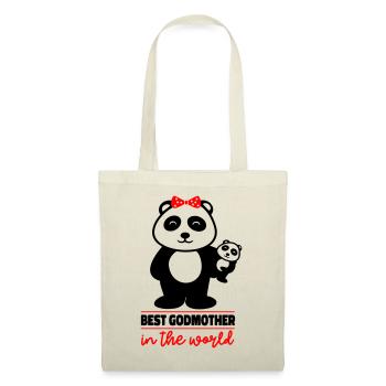 Meilleure marraine du monde - Sac en tissu - nature - Devant