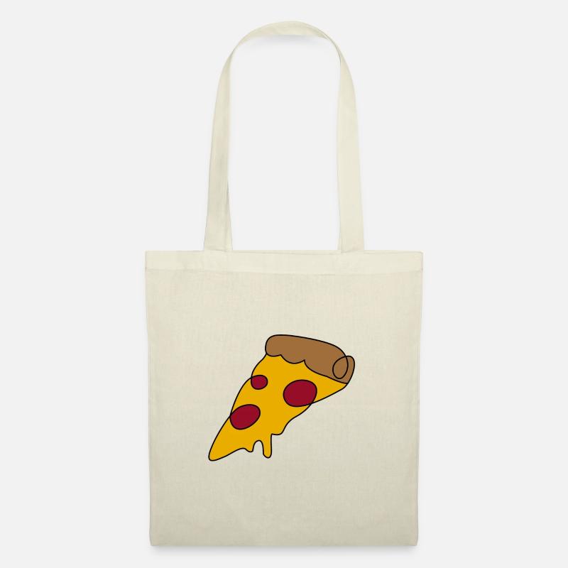 Pizza - Stoffbeutel - Natur
