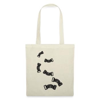 Musique d’accordéon - Sac en tissu - nature - Devant