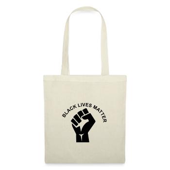 BLACK LIVES MATTER - Stoffbeutel - Natur - Vorne