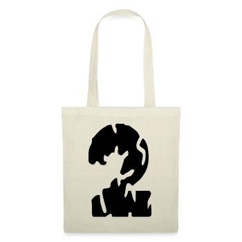 2 Maillot numéro - Sac en tissu - nature - Devant