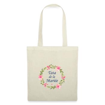Tata de la mariée - Sac en tissu - nature - Devant