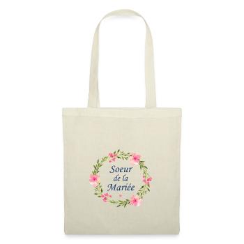Soeur de la mariée - Sac en tissu - nature - Devant