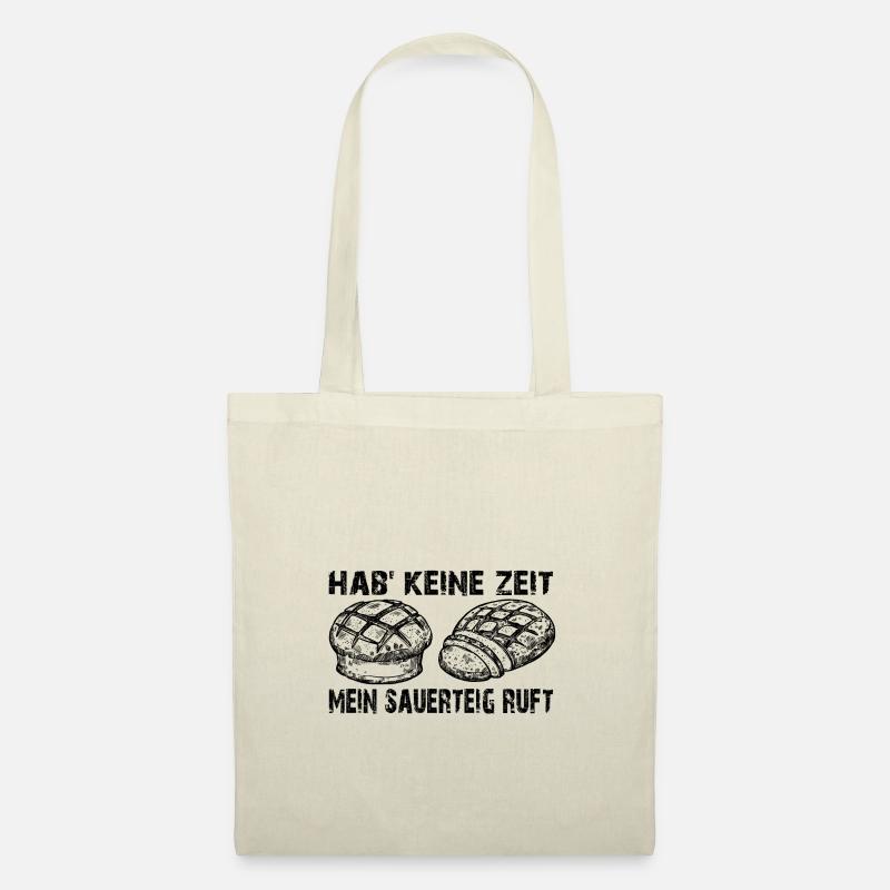 Mein Sauerteig ruft - Brot selbst backen - Stoffbeutel - Natur
