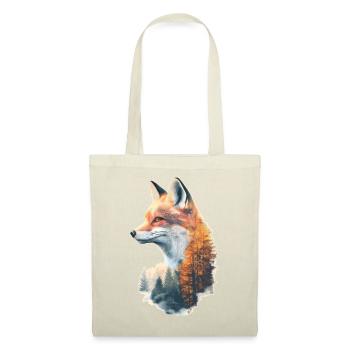 Fuchs im Herbstwald - Stoffbeutel - Natur - Vorne