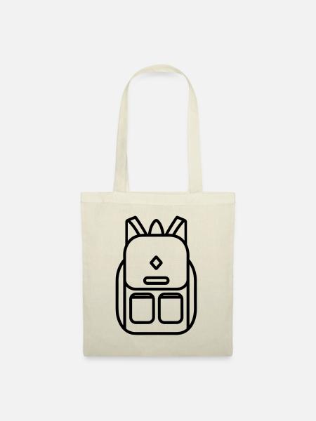 Rucksack - Stoffbeutel - Natur