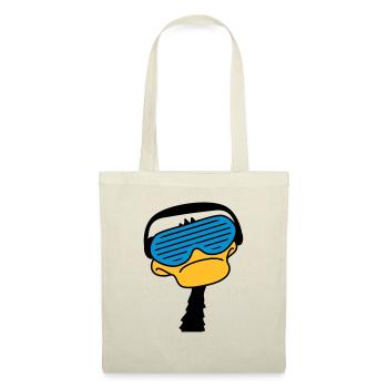 dj_duck - Sac en tissu - nature - Devant