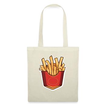 POMMES - Stoffbeutel - Natur - Vorne