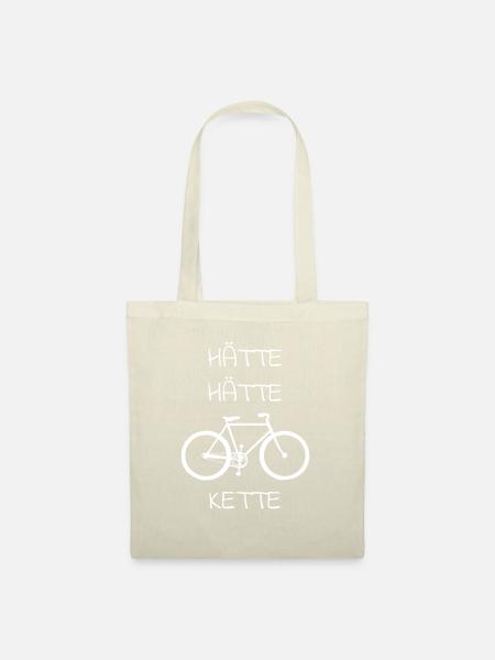 Hätte Hätte Fahrradkette - Stoffbeutel - Natur