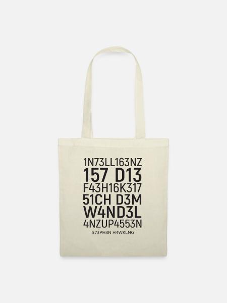 Intelligence is the ability ... Tricky, math - Tote Bag - nature