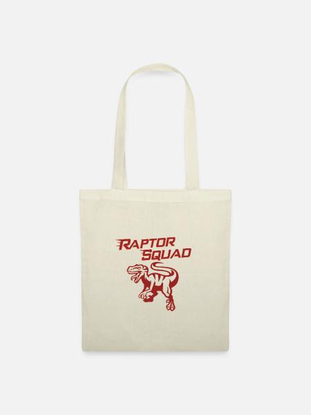 Raptor-Trupp - Stoffbeutel - Natur
