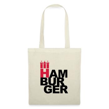 Manteau HAMBURGER 2c Hambourg des bras - Sac en tissu - nature - Devant