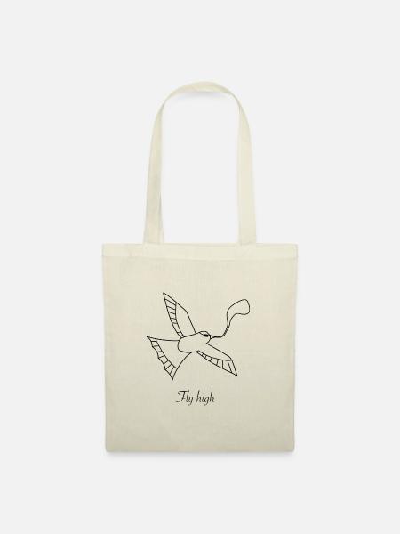 FlyHigh - Stoffbeutel - Natur