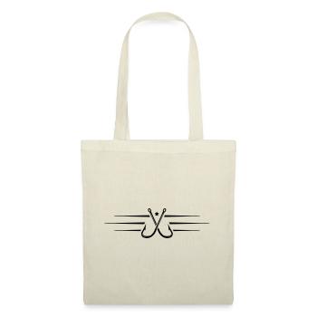 fishing hook symbol line - Tote Bag - nature - Front