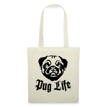 Pug Life - Tote Bag - nature - Front