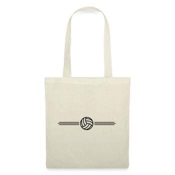 volley-ball team - Sac en tissu - nature - Devant