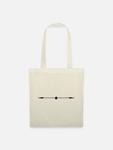 étoilé - Sac en tissu - nature