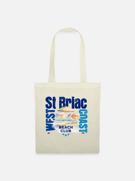St. Briac Beach Club - Stoffbeutel - Natur