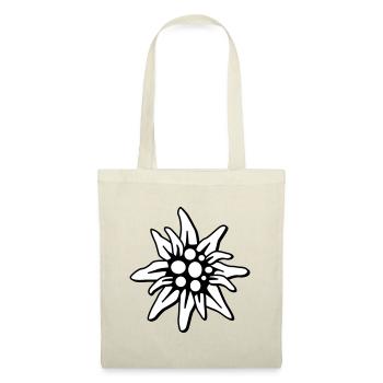 Edelweiss 2c petit - Sac en tissu - nature - Devant