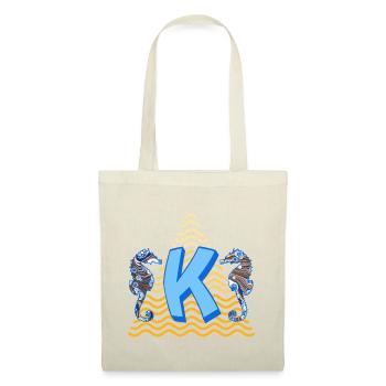 Seahorse E 262 K - Sac en tissu - nature - Devant