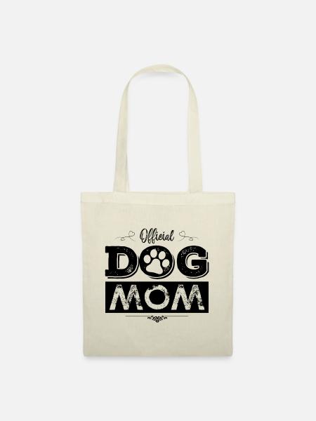 Hunde Mama Spruch Liebe - Stoffbeutel - Natur
