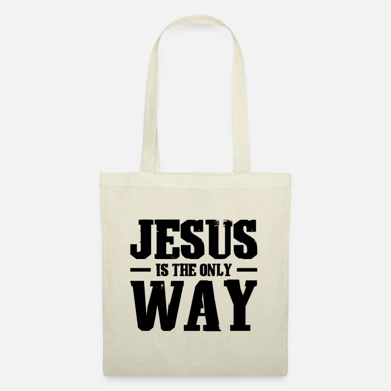 Jesus Christus Glaube - Stoffbeutel - Natur