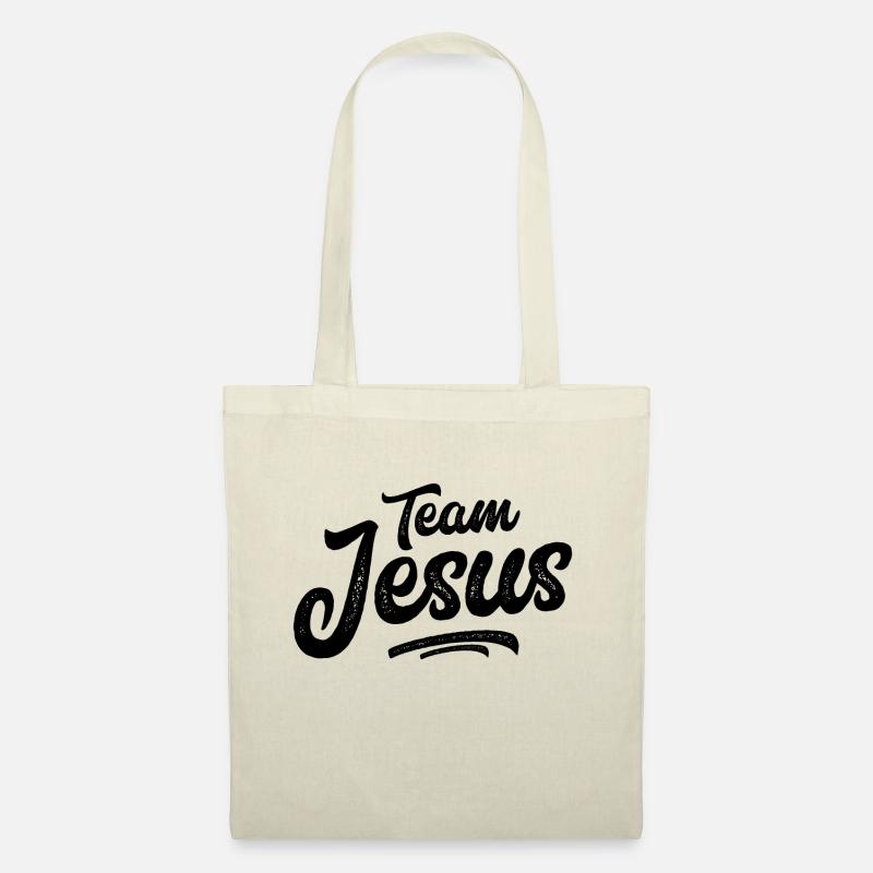 Team Jesus Christus Glaube - Stoffbeutel - Natur