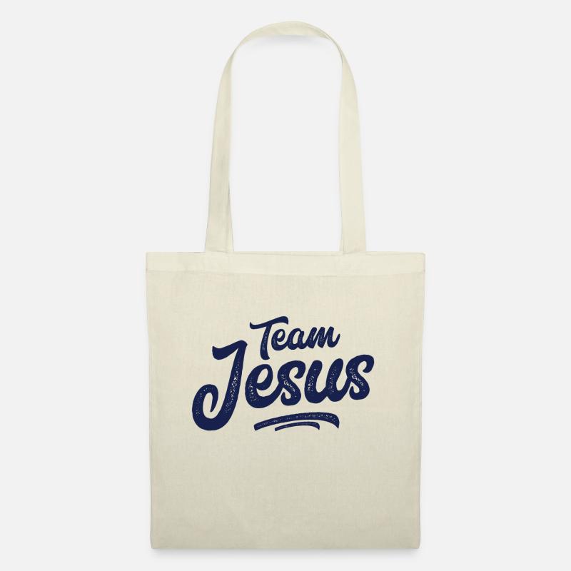 Team Jesus Christus Glaube - Stoffbeutel - Natur