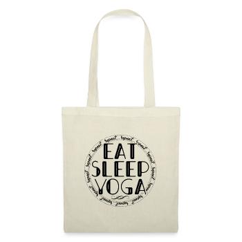 Eating, Sleeping, Yoga, Repeating - Wellness Routine - Tote Bag - nature - Front