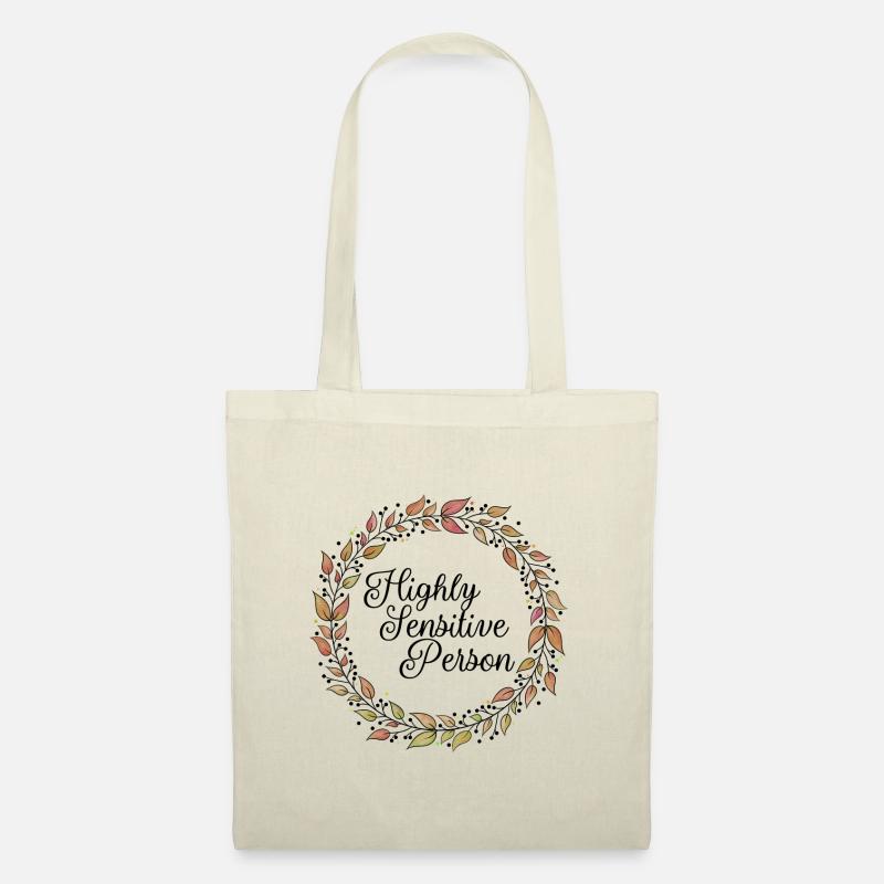 Highly sensitive person - HSP - Stoffbeutel - Natur